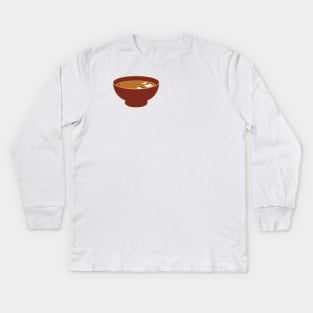 Miso Soup Kids Long Sleeve T-Shirt